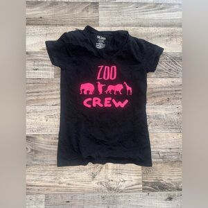 Gildan Black Zoo Crew T-Shirt